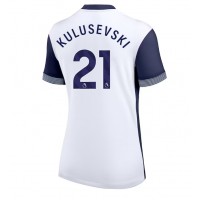 Camiseta Tottenham Hotspur Dejan Kulusevski #21 Primera Equipación para mujer 2024-25 manga corta